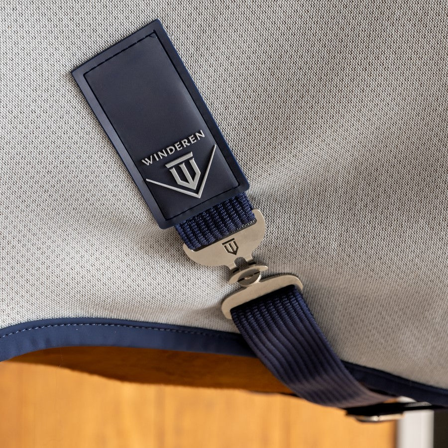 Winderen transportdeken Navy/Grey