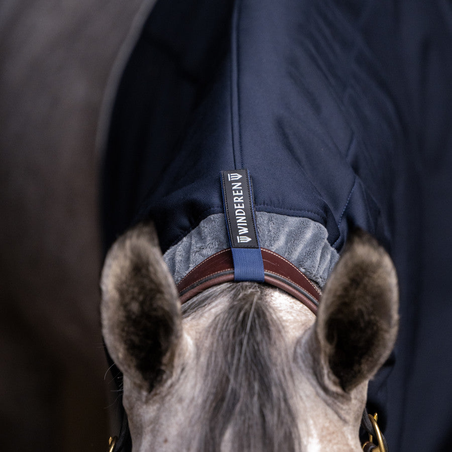 Afneembare halsstuk Winderen Thermo Clear Denim/Light Grey