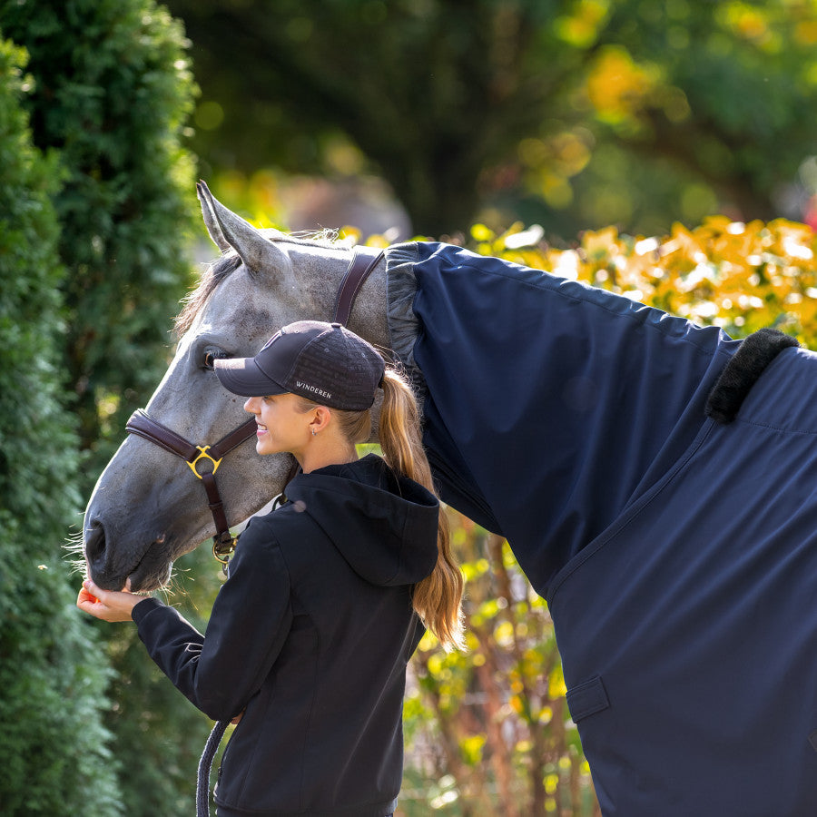 Afneembare halsstuk Winderen softshell Thermo Clear Navy