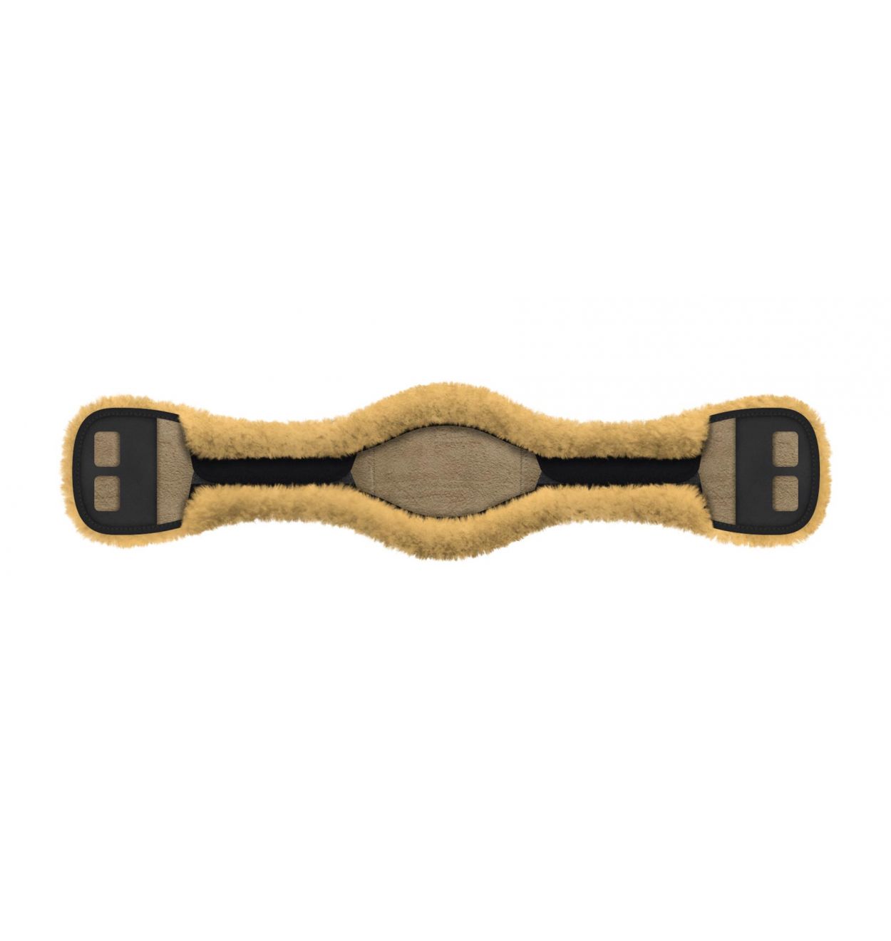 Short girth lambskin cover anatomic - SLIM-LINE