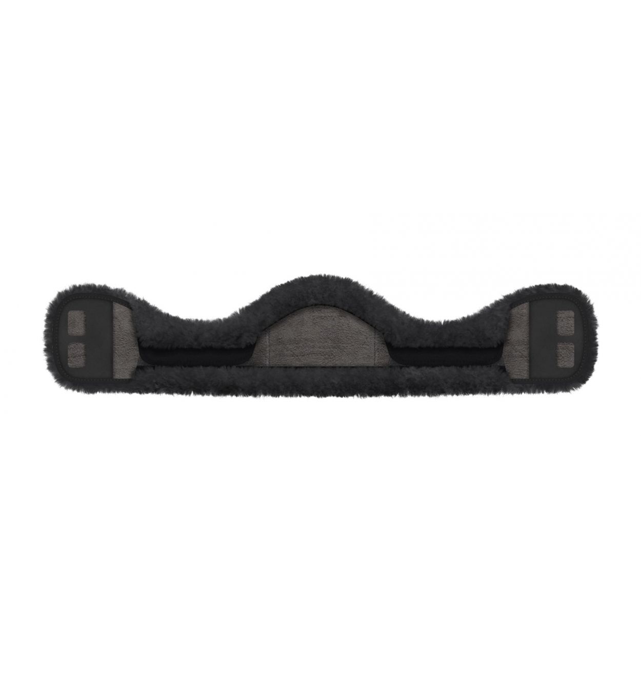 Short girth lambskin cover asymmetric- SLIM-LINE