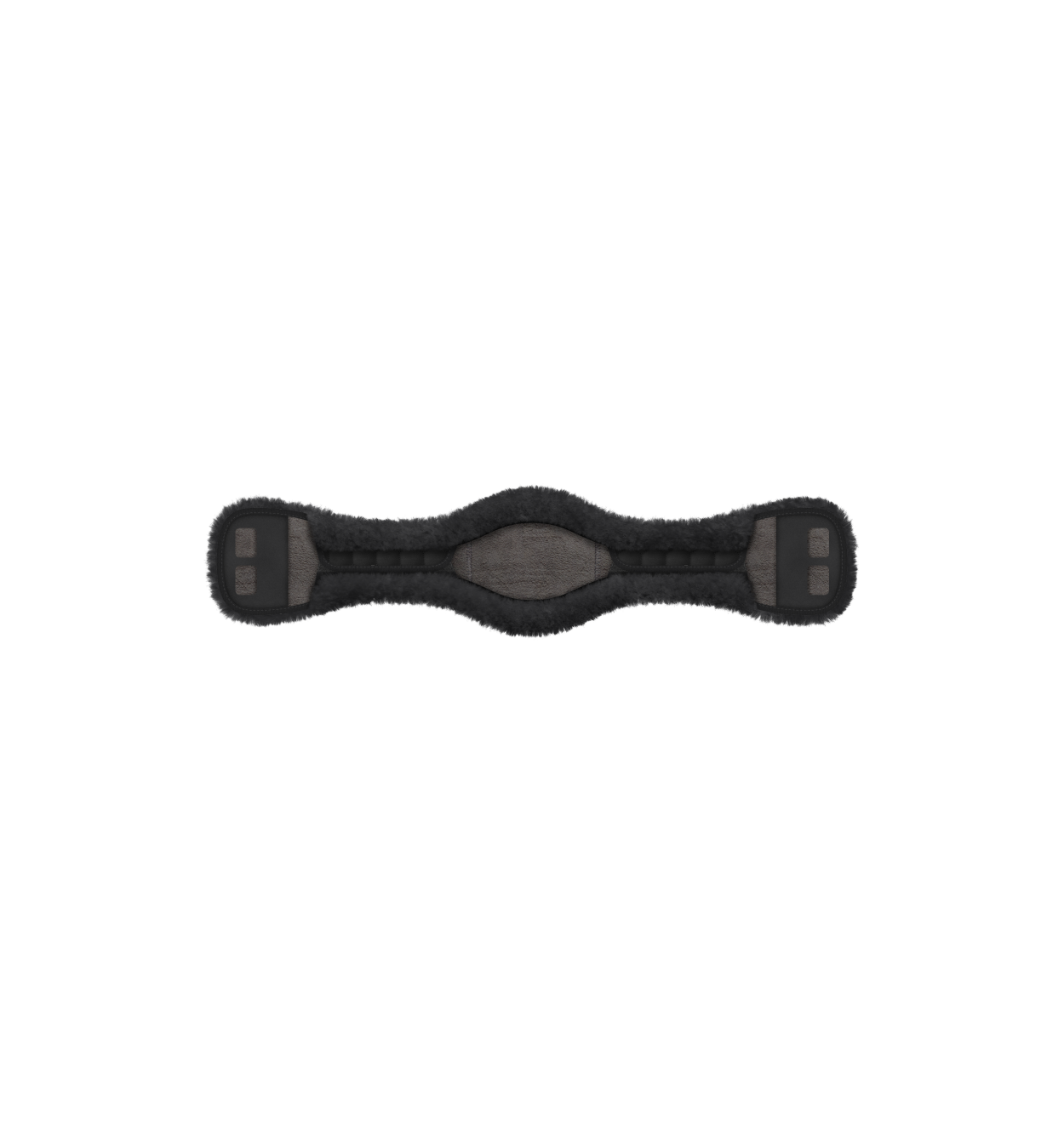 Short girth lambskin cover anatomic- Quilted