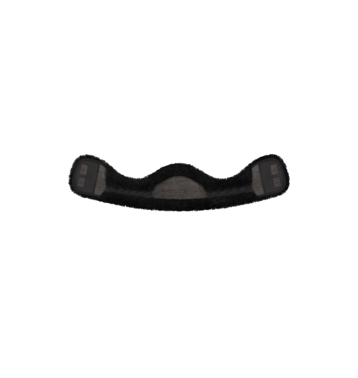 Short girth lambskin cover crescent - Quilted