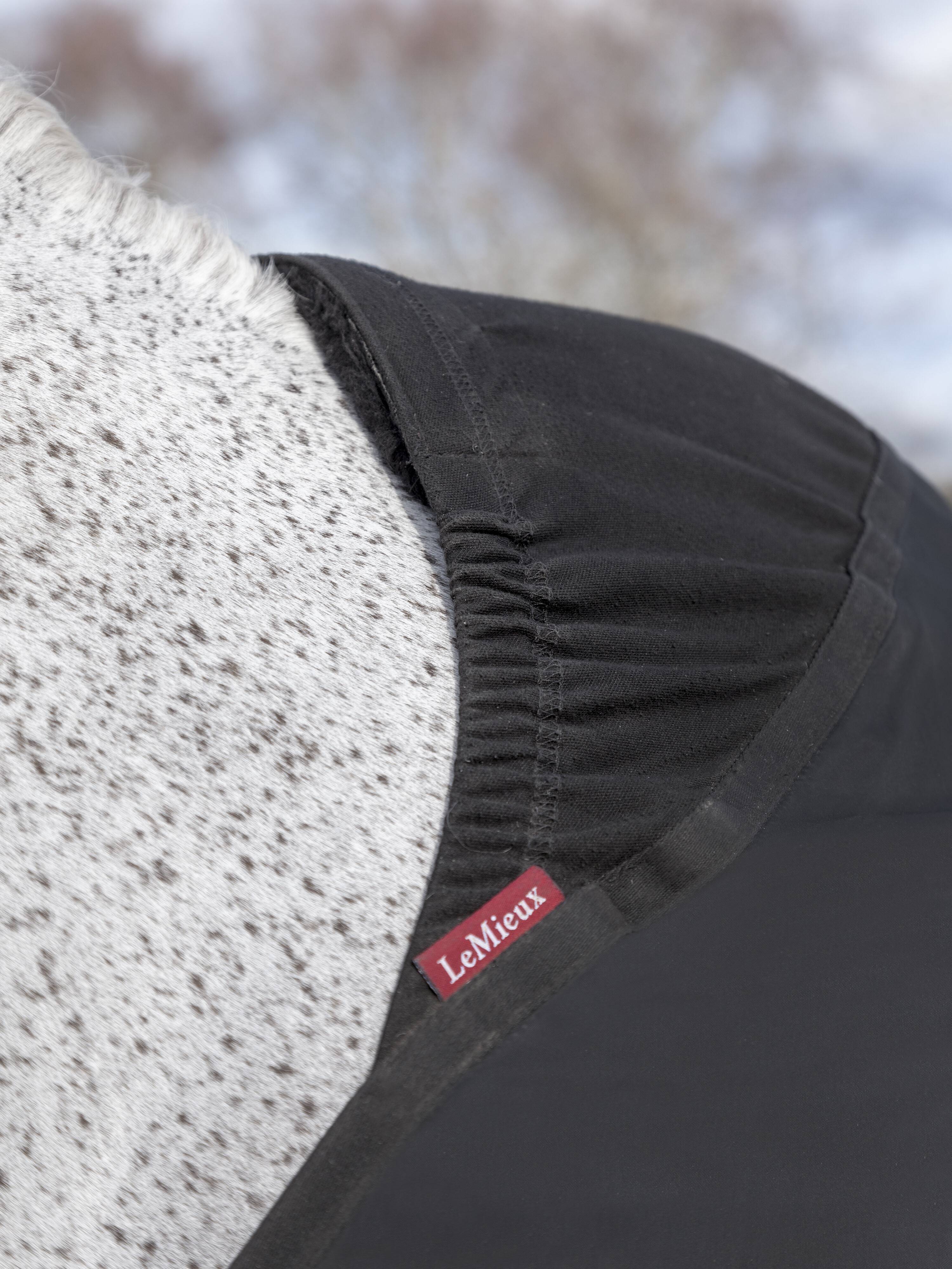 Anti Rub Bib Black