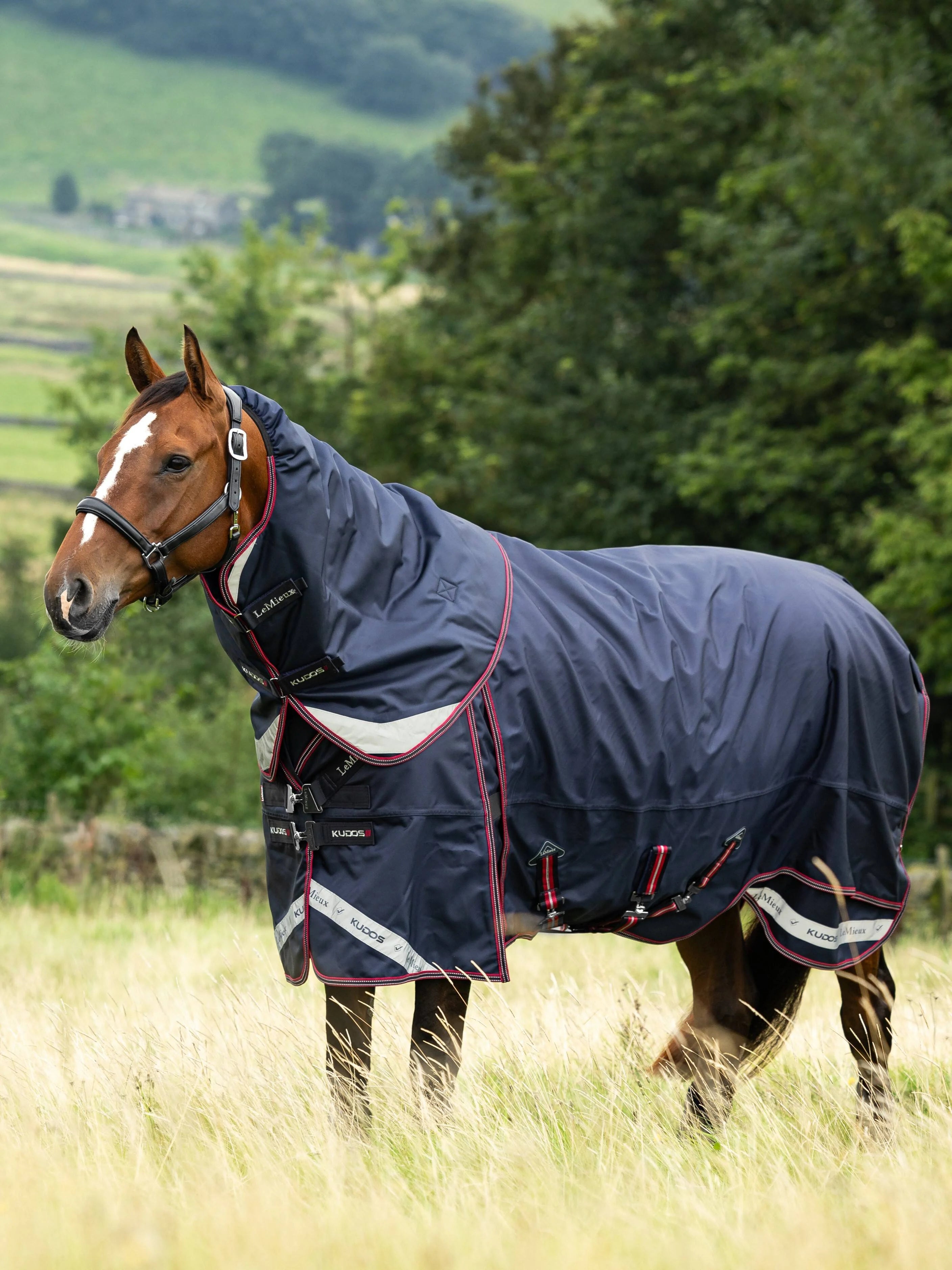 Kudos Thermo Layer Turnout Rug 300g Navy