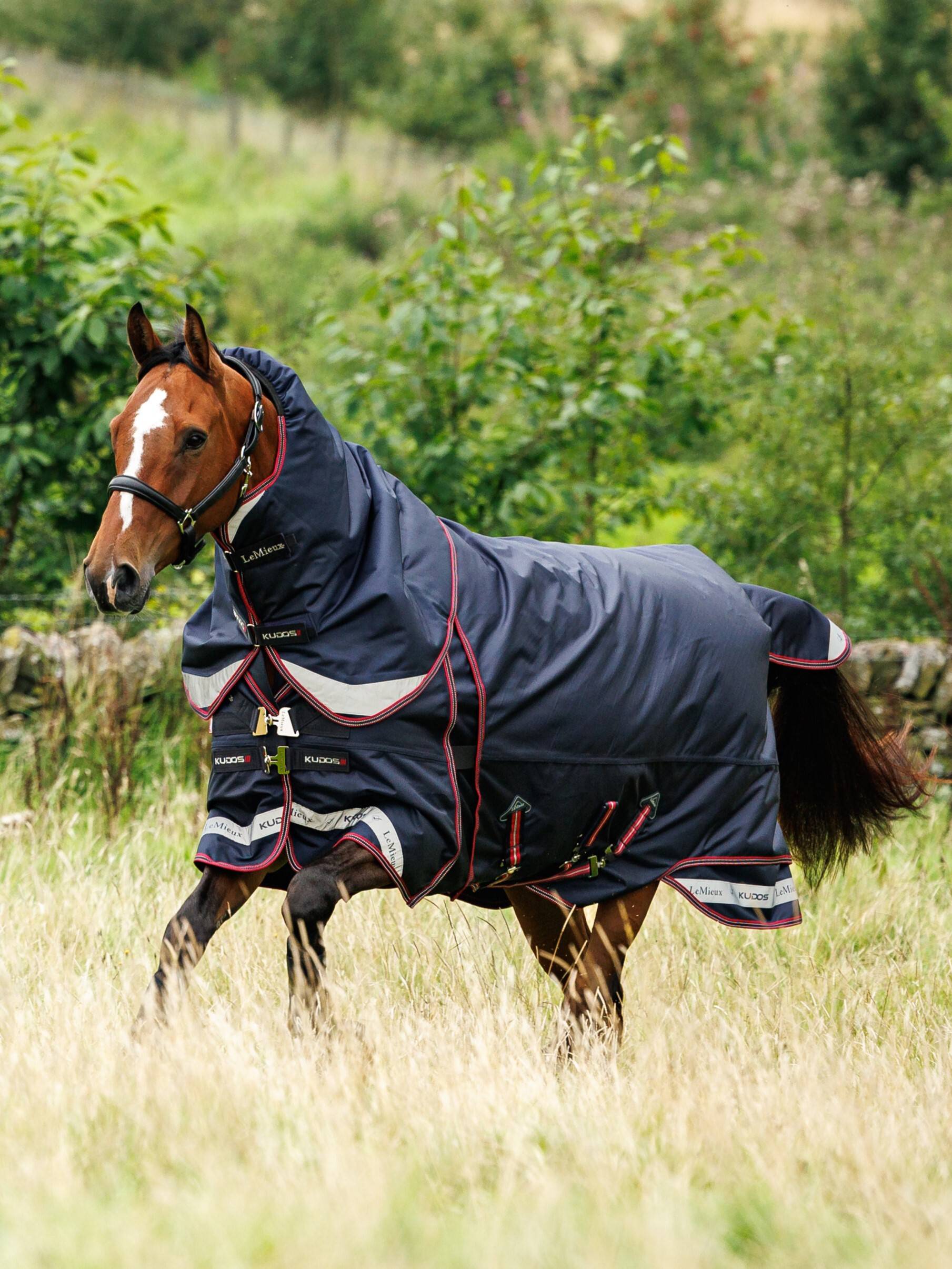 Kudos Thermo Layer Turnout Rug 300g Navy