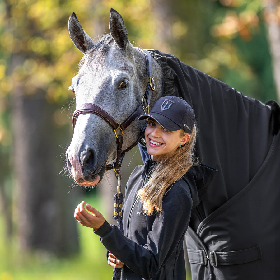 Afneembare halsstuk Winderen softshell Thermo Clear Raven