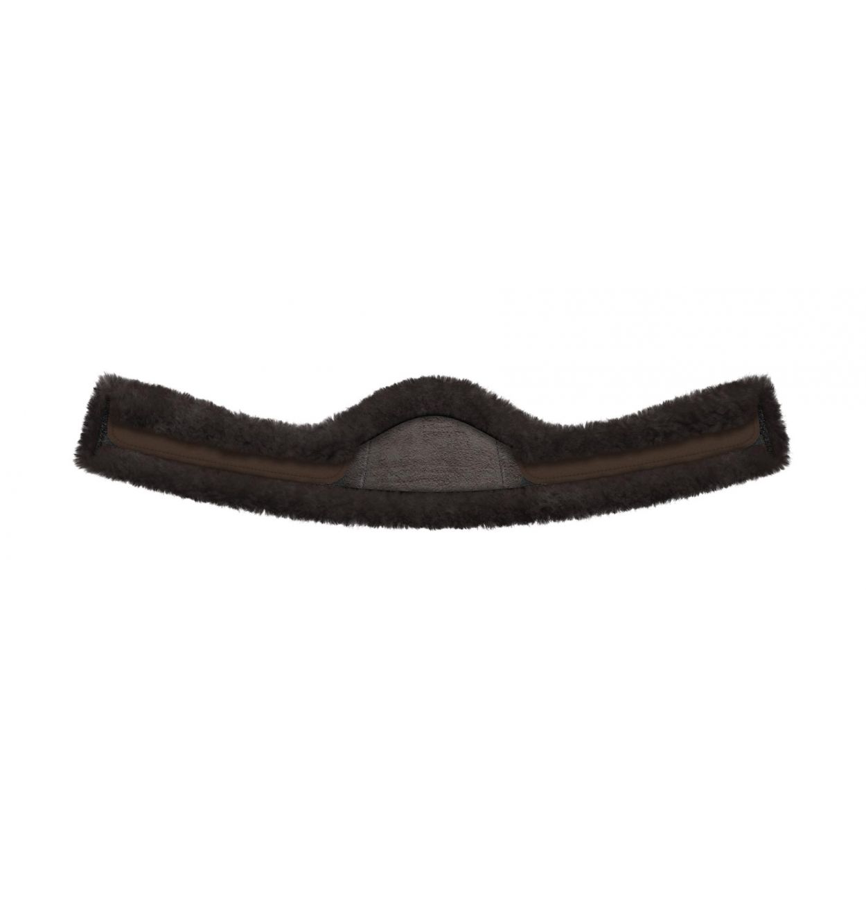 Long girth lambskin cover crescent - SLIM-LINE