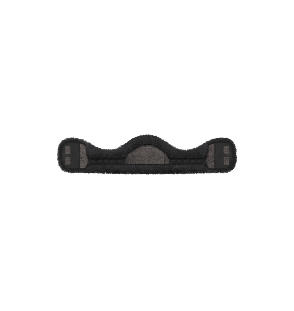 Short girth lambskin cover asymmetric- Quilted