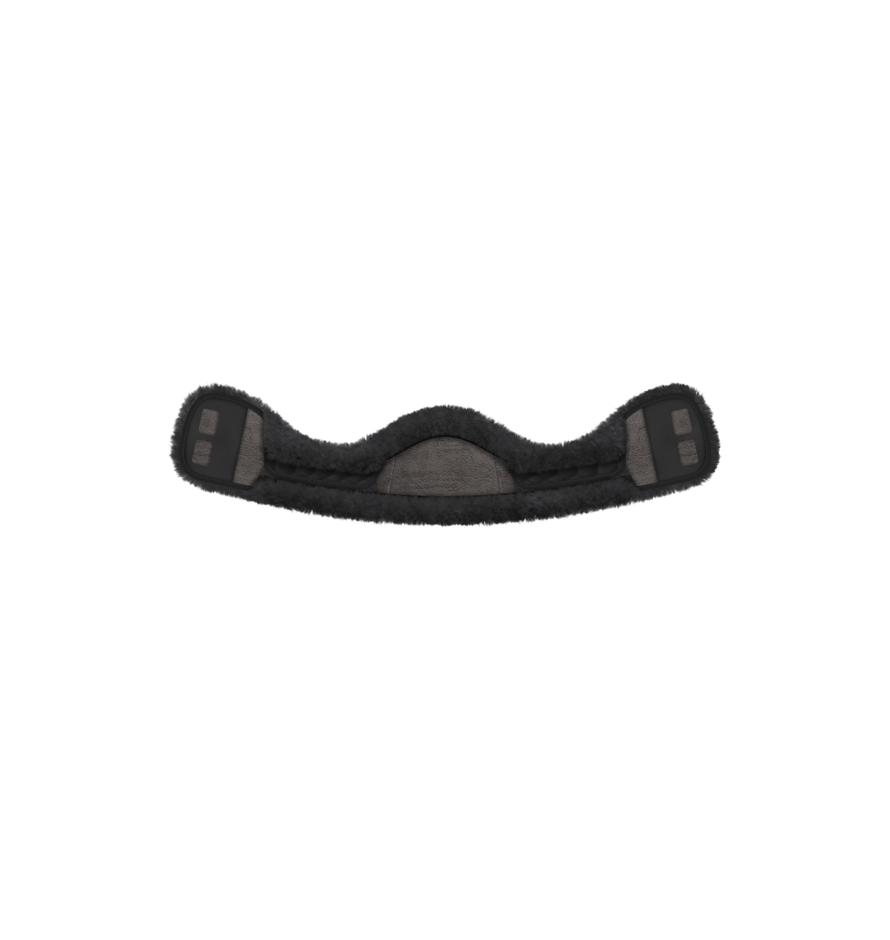Short girth lambskin cover crescent - Quilted