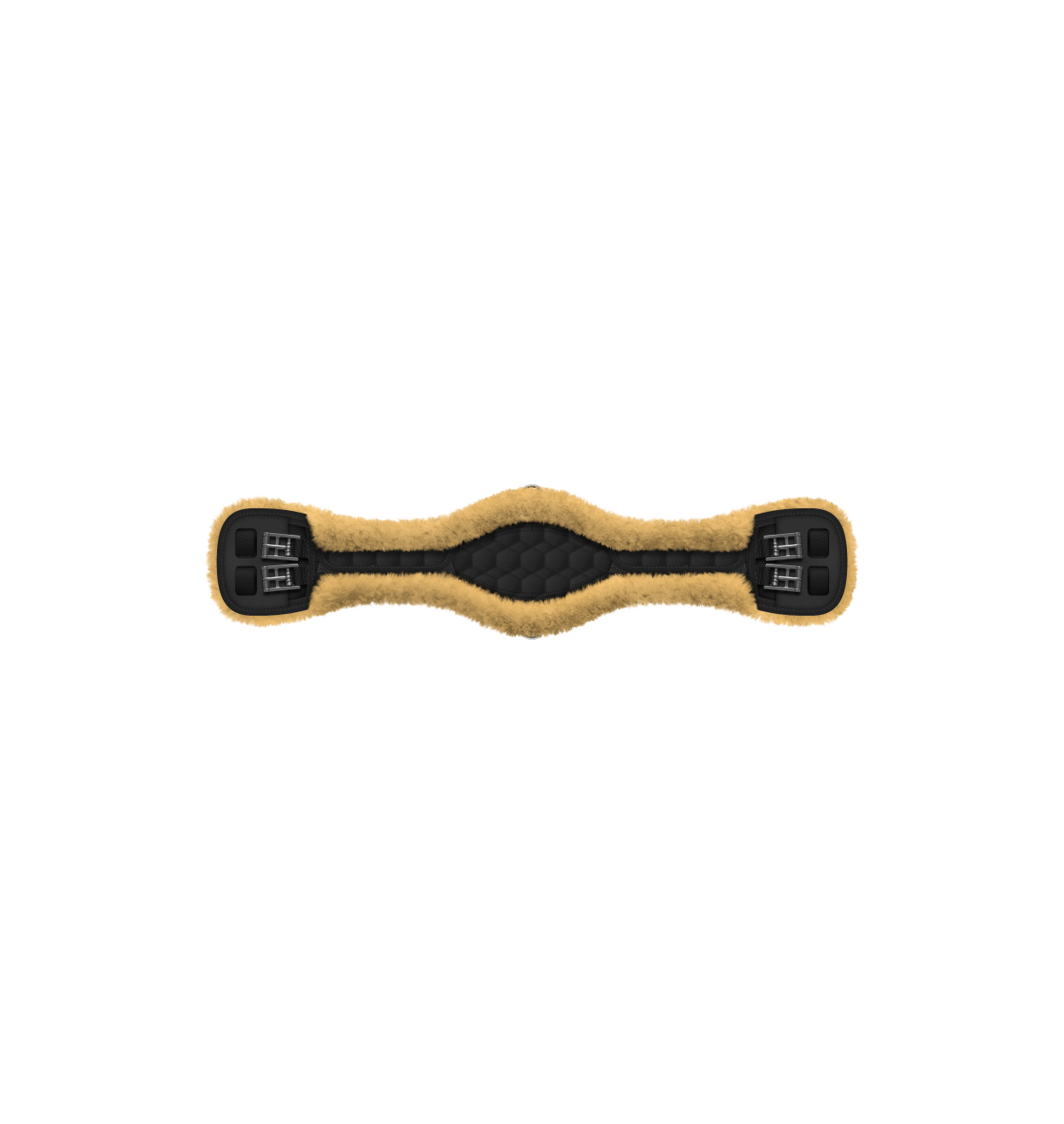 Short quilted anatomic girth