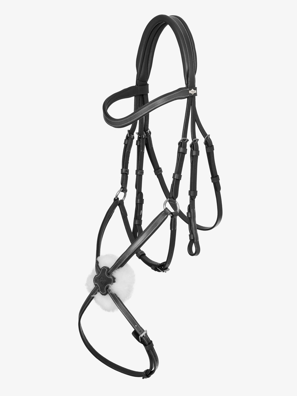 Arika Grackle Hoofdstel Zwart/ZIlver