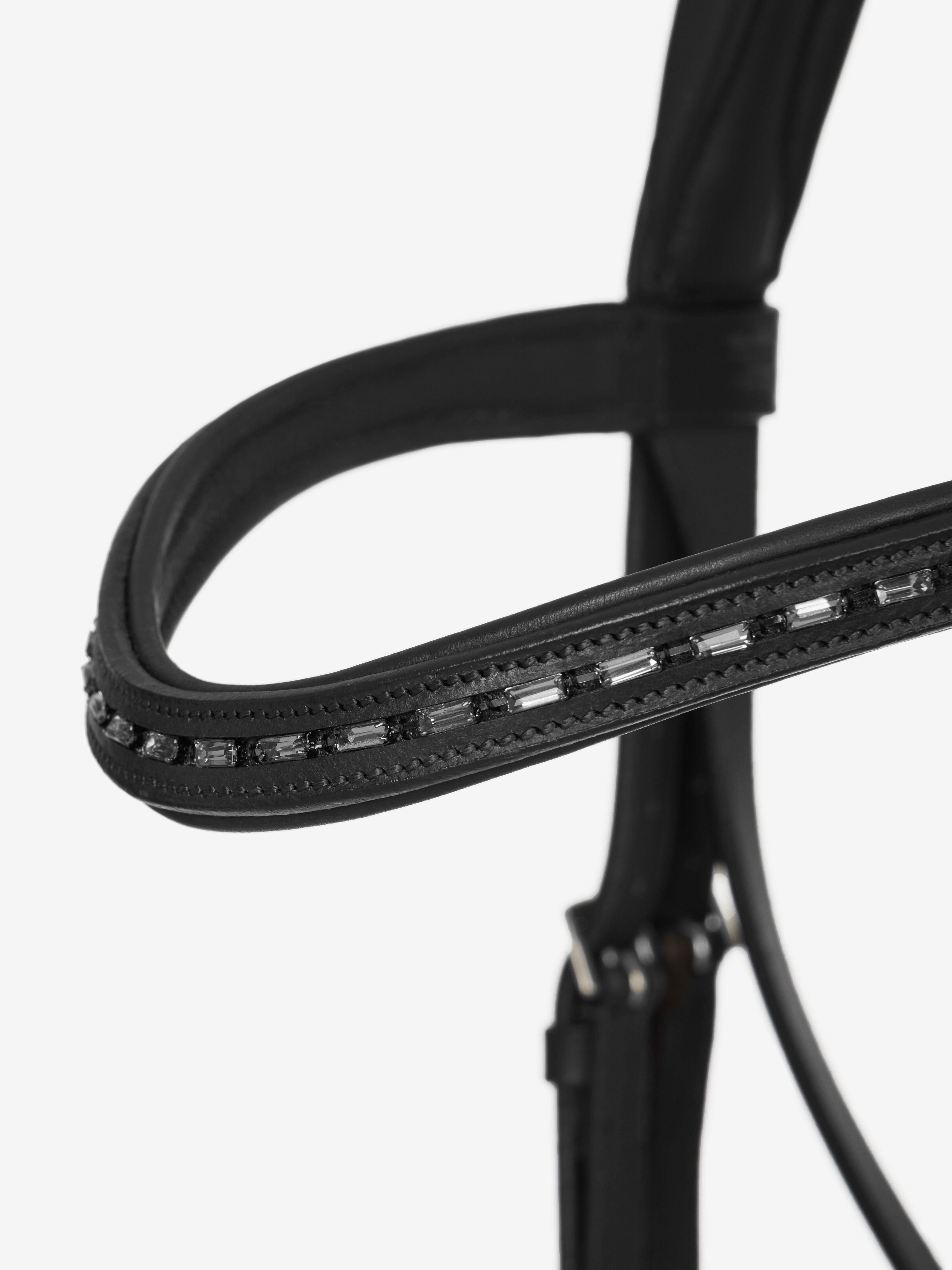 Arika Dressage Hoofdstel Zwart/Zilver